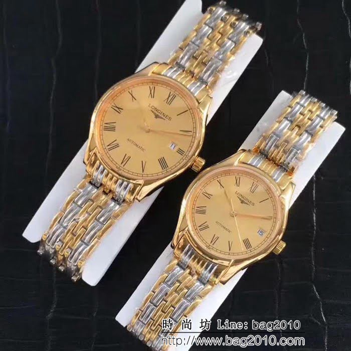 LONGINES浪琴 全自動機械 情侶對表 WSS1199